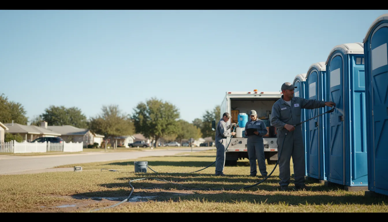 Long-Term Portable Toilet Rental in Garyville, LA near me